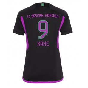 Bayern Munich Harry Kane #9 kläder Kvinnor 2023-24 Bortatröja Kortärmad